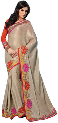 

Indian Wear Online Printed Fashion Pure Chiffon Saree(Multicolor), Multicolor391