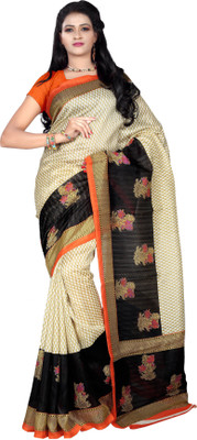 

Sunaina Printed Fashion Art Silk Saree(Multicolor)