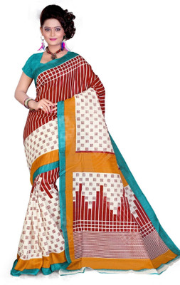 

Cenizas Printed Fashion Cotton Saree(Multicolor), Yellow