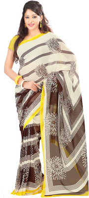 

Party Wear Dresses Printed Fashion Art Silk Saree(Multicolor), Multicolor195