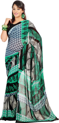 

Party Wear Dresses Printed Fashion Art Silk Saree(Multicolor), Multicolor343