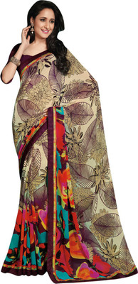 

Vishal Printed Fashion Georgette Saree(Multicolor)