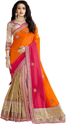 

Aesha Embellished Fashion Georgette Saree(Multicolor)