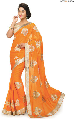 

Ridham Sarees Self Design Fashion Georgette Saree(Multicolor)