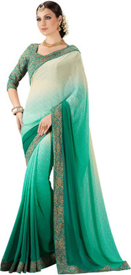 

Suvastram Printed Fashion Georgette Saree(Multicolor)