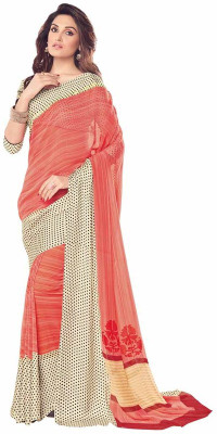 

Vipul Printed Fashion Georgette Saree(Red)