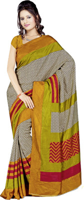

Sunaina Printed Art Silk Saree(Multicolor)