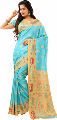 

Sunaina Printed Fashion Art Silk Saree(Multicolor)