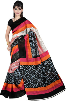 Lovelylook Printed Daily Wear Art Silk Saree(Multicolor), Multi