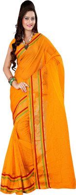 

Ansu Fashion Solid Fashion Art Silk Saree(Green)