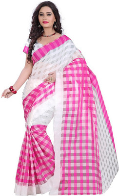 

Indian Wear Online Printed Fashion Cotton Saree(Pink)