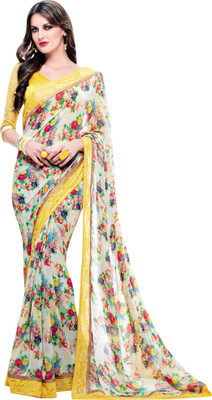 

Vishal Self Design Bollywood Georgette Saree(Multicolor)