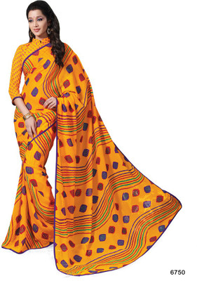 

Ridham Sarees Printed Daily Wear Chiffon Saree(Multicolor)