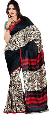 

Sunaina Printed Fashion Art Silk Saree(Multicolor)