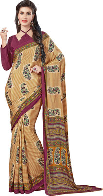

Sushma Printed Fashion Crepe Saree(Multicolor), Multicolour
