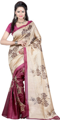

Indrani Striped Bollywood Art Silk Saree(Maroon