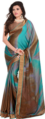 

Jiya Self Design, Printed Fashion Art Silk, Crepe Saree(Multicolor)