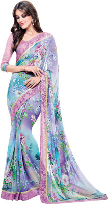 

Vishal Self Design Bollywood Georgette Saree(Multicolor)