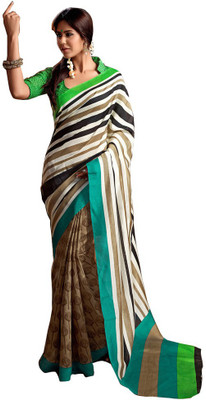 

Shree Vardhman Printed Bollywood Art Silk Saree(Multicolor), Multi