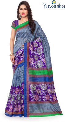 

Sunaina Printed Bhagalpuri Art Silk Saree(Multicolor)