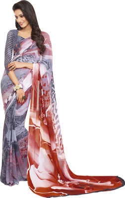 

Vishal Self Design Bollywood Georgette Saree(Multicolor)