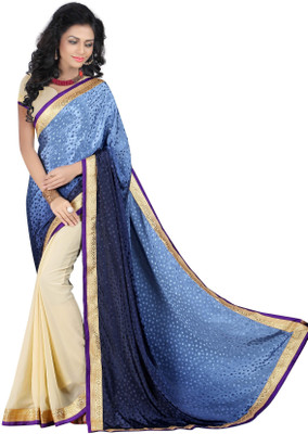 

Gunjan Creations Self Design Fashion Viscose Saree(Multicolor)