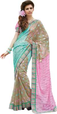 

Vishal Printed Fashion Net Saree(Multicolor)