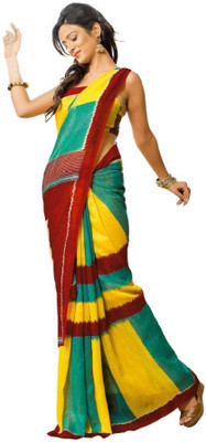 

K D Collection Printed Daily Wear Jute Saree(Multicolor)