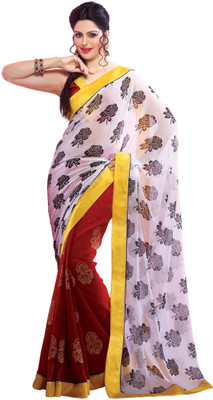 

Ridham Sarees Printed Fashion Handloom Georgette Saree(Multicolor)