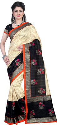 

Bhavi Printed Fashion Art Silk Saree(Multicolor)