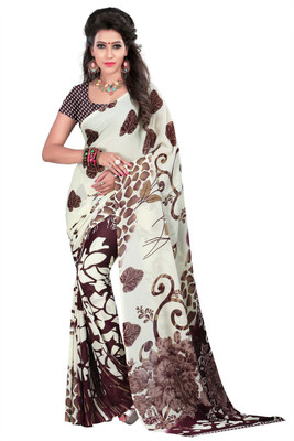 

Anushree Saree Printed Fashion Dupion Silk Saree(Multicolor)