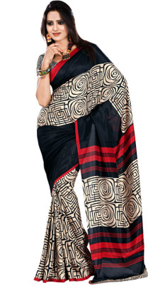 

Sunaina Printed Fashion Art Silk Saree(Multicolor)