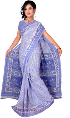 

Jiya Self Design Fashion Georgette Saree(Light Blue)