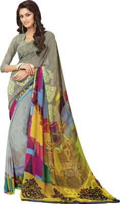 

Vishal Self Design Bollywood Georgette Saree(Multicolor)