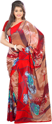 

Party Wear Dresses Printed Fashion Art Silk Saree(Multicolor), Multicolor171
