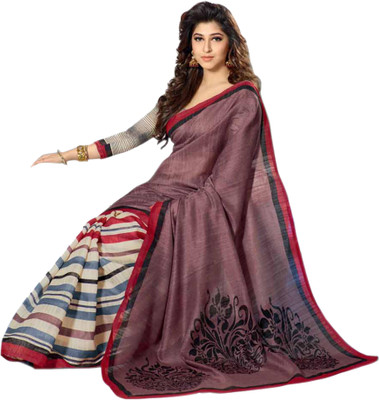 

Sunaina Printed Daily Wear Synthetic Saree(Multicolor)