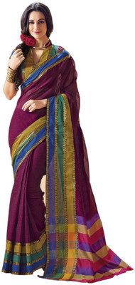 

Sunaina Printed Mysore Cotton Saree(Multicolor)