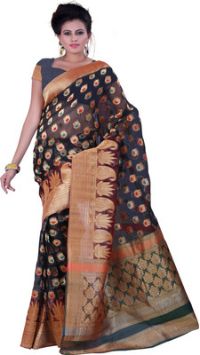 

Fashiondeal Self Design Banarasi Banarasi Silk Saree(Green)