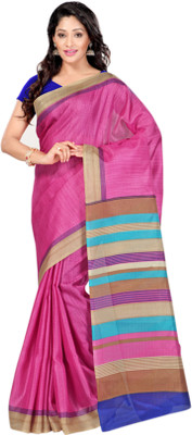 

Sunaina Solid Fashion Art Silk Saree(Multicolor)