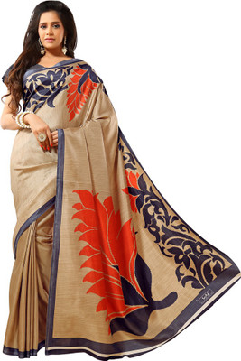 

Sunaina Printed Fashion Art Silk Saree(Multicolor)