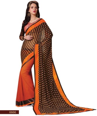 

Ridham Sarees Printed Fashion Chiffon Saree(Multicolor)