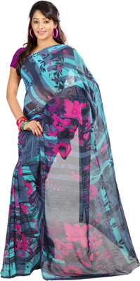 

Indian Wear Online Printed Fashion Art Silk Saree(Multicolor), Multicolor369
