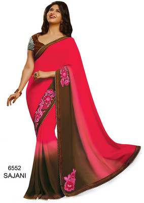 

Ridham Sarees Self Design Fashion Georgette Saree(Multicolor)