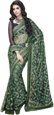 

Vishal Self Design Fashion Art Silk Saree(Green)