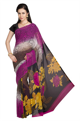 

Ishin Printed Fashion Georgette Saree(Multicolor)