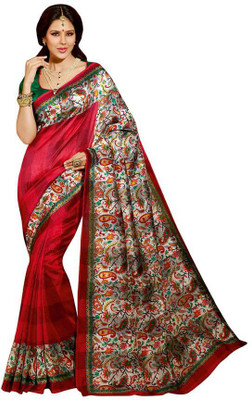

Parishi Fashion Printed Bollywood Georgette Saree(Multicolor)