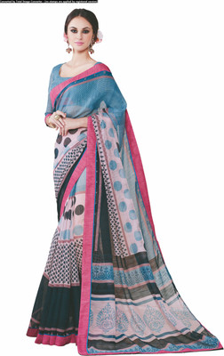 

Jiya Self Design, Printed Fashion Art Silk, Cotton Saree(Multicolor)