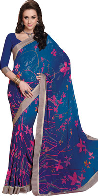 

Vishal Printed Fashion Georgette Saree(Pink)