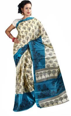 

Anushree Saree Self Design Fashion Silk Saree(Multicolor), Green