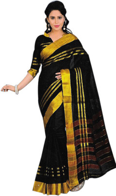 

Lilly Self Design Fashion Cotton Saree(Multicolor)